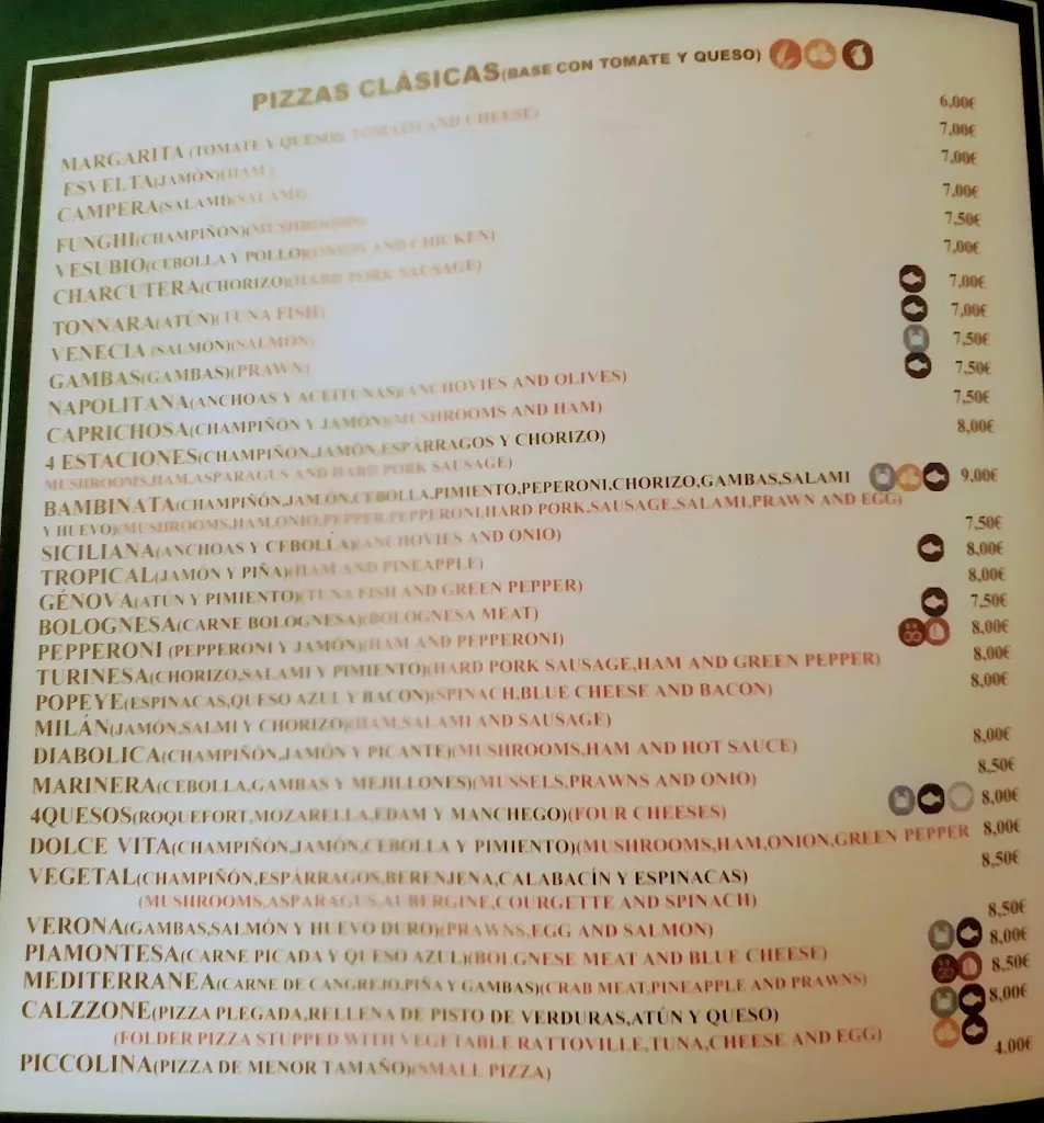 Menu_Pizzería Restaurante la Bambinata_Torre-Pacheco_image_4
