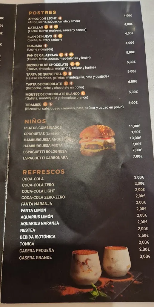 Menu_Restaurante Hoyo 10 Club de Golf_Torre-Pacheco_image_1