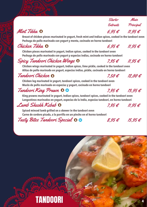 Menu_Tasty Bites Continental Restaurant_Torre-Pacheco_image_3