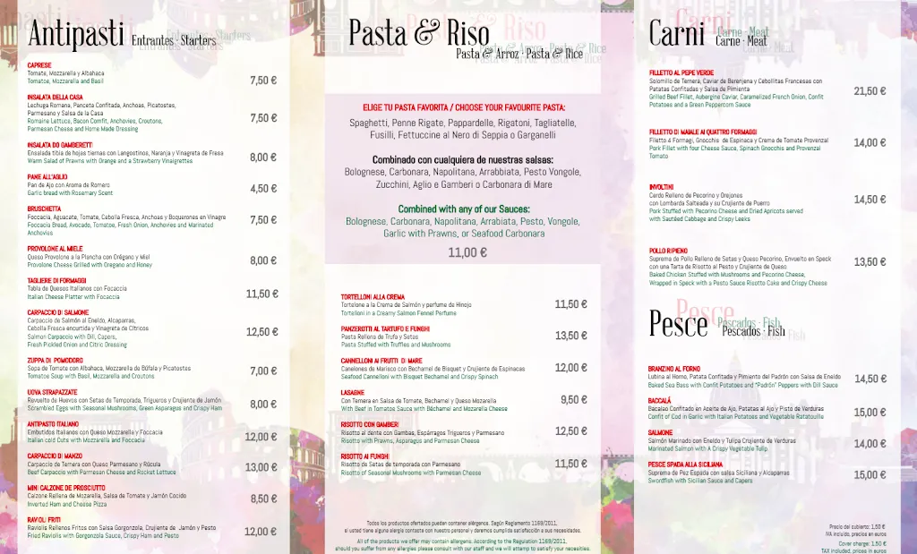 Menu_Restaurante Fontana di Pietra_Torre-Pacheco_image_2