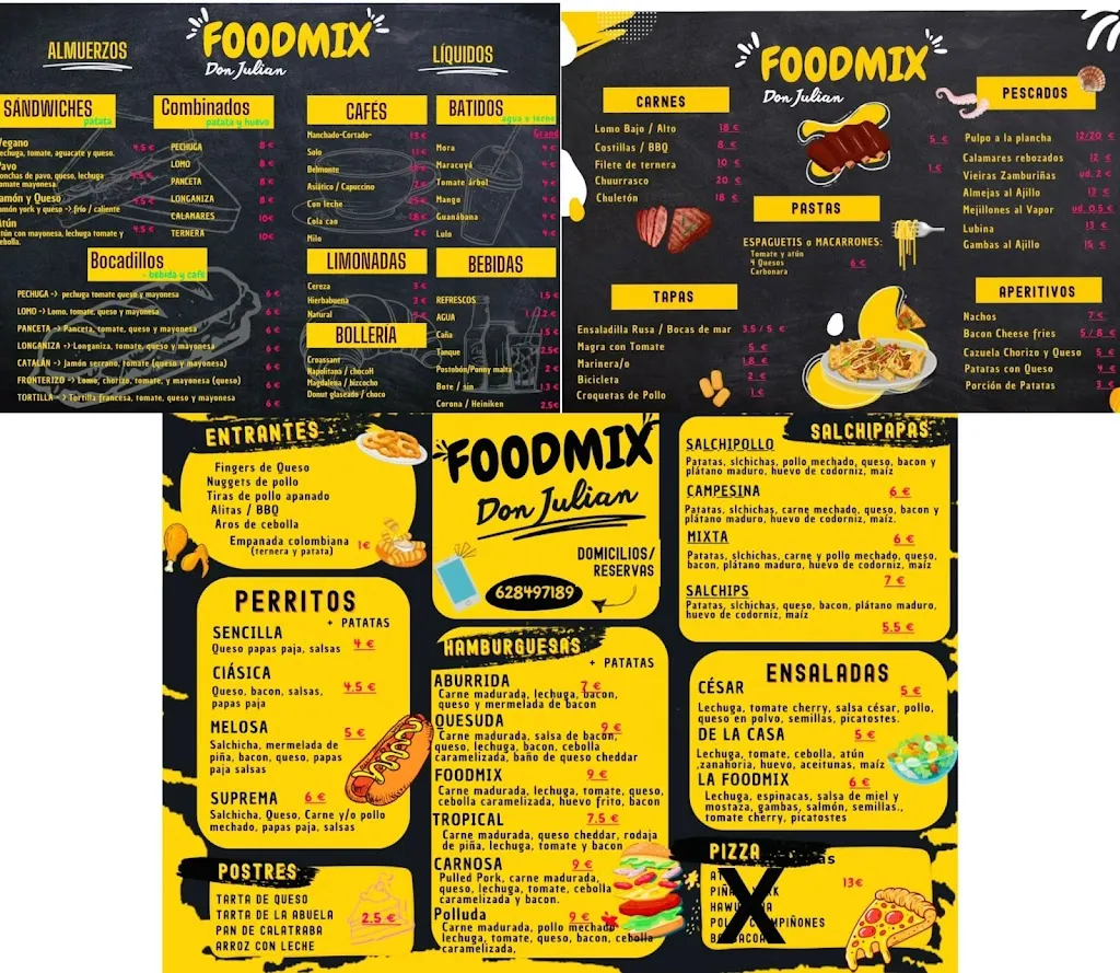 Menu_FOODMIX Don Julian_Torre-Pacheco_image_2
