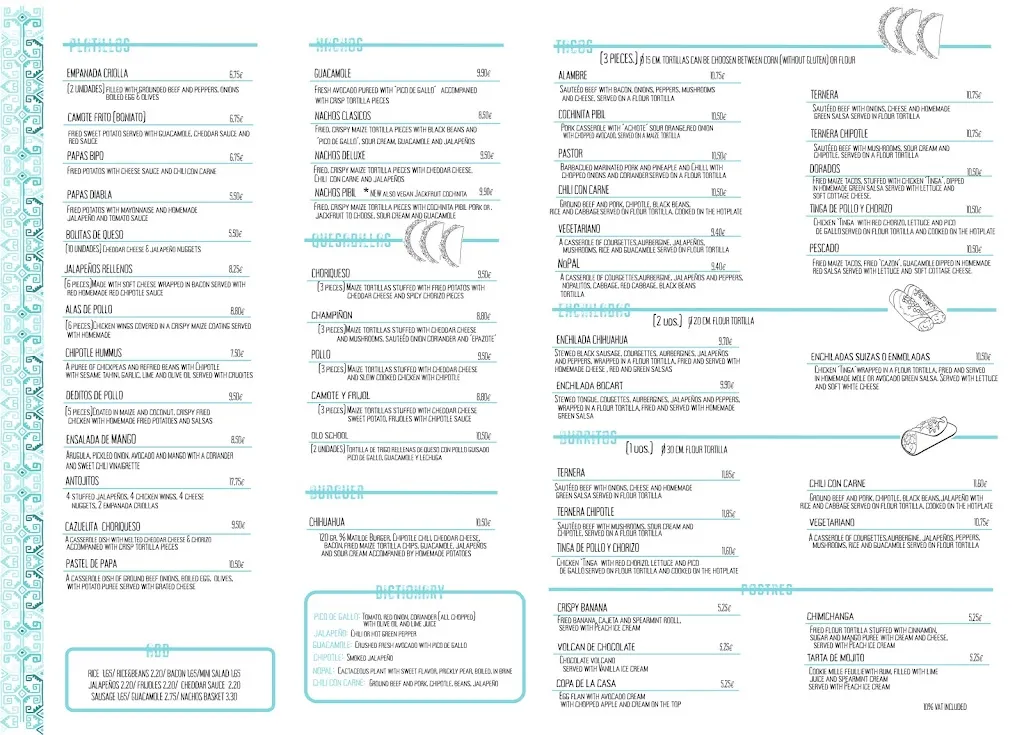 Menu_¡Ay Chihuahua! Tacos & Beer_Pilar de la Horadada_image_2