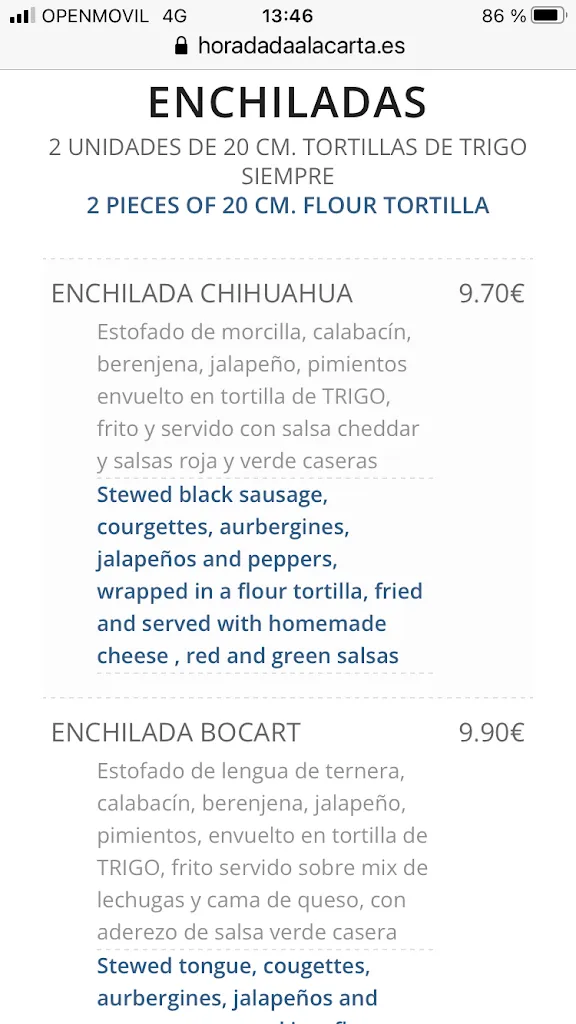 Menu_¡Ay Chihuahua! Tacos & Beer_Pilar de la Horadada_image_4