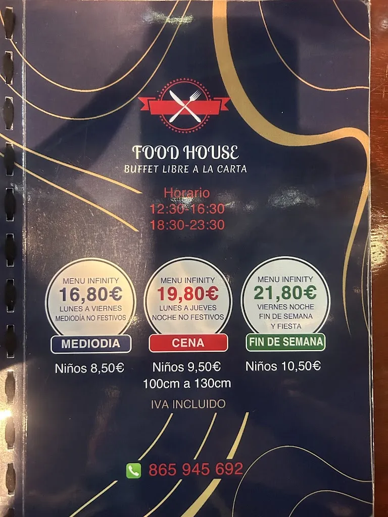 Menu_Food House Mil Palmeras_Pilar de la Horadada_image_1