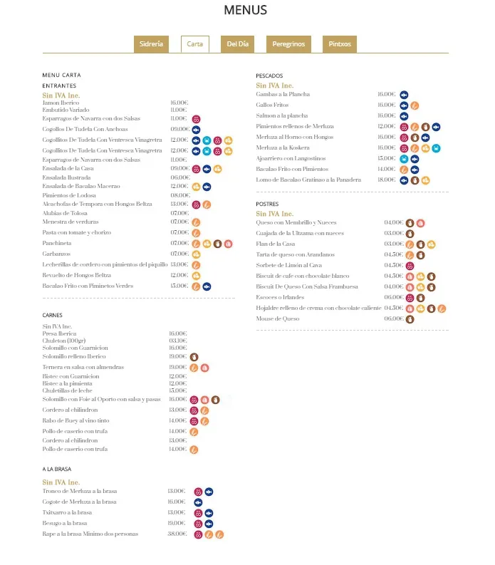 Menu_Restaurante Sidrería Casa Armendáriz_Armañanzas_image_4