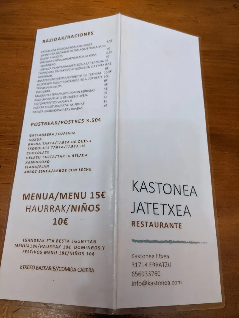 Menu_Restaurante Casa Kastonea Agroturismo_Artazu_image_3