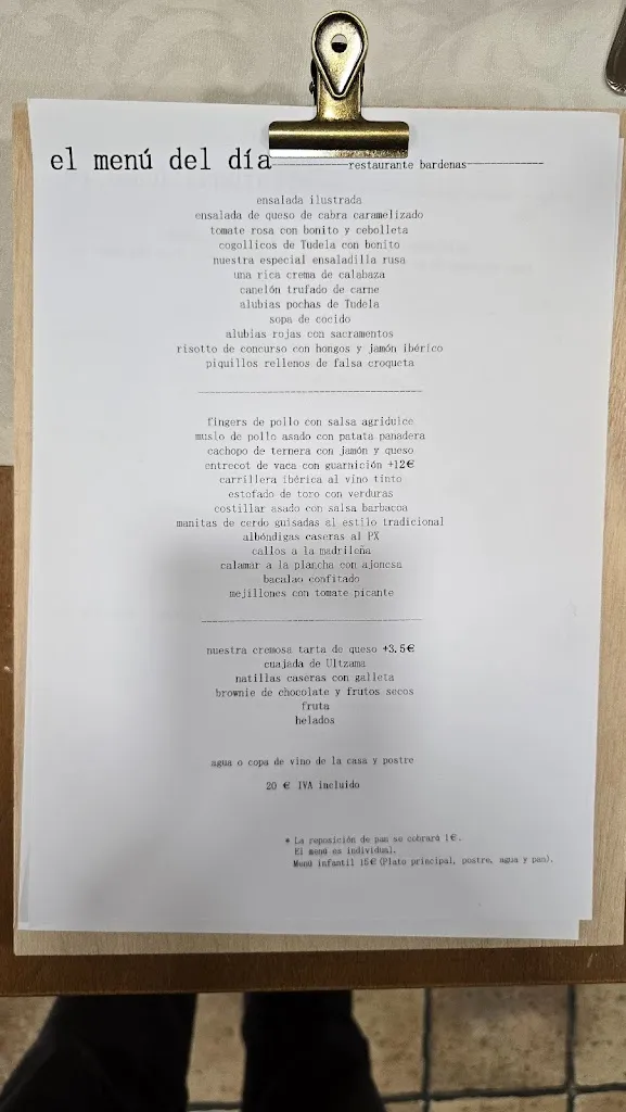 Menu_Restaurante Bardenas_Arguedas_image_2