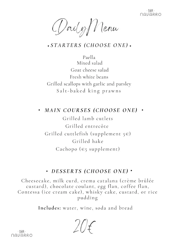 Menu_BAR NAVARRO-Callejas_Arguedas_image_1