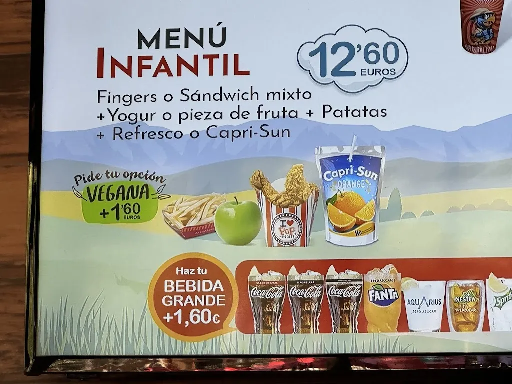 Menü_Restaurante del lago_Arguedas_Bild_2