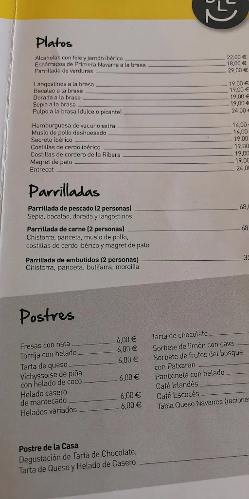 Menu_La Brasserie de Belén Floristán_Arguedas_image_2