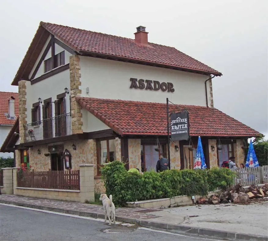Aritza restaurant in Auritz/Burguete