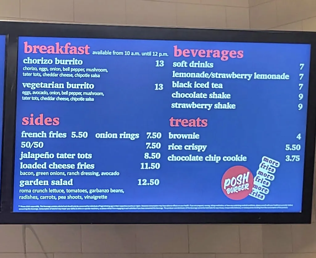 Menu_Posh Burger_Aria_image_1