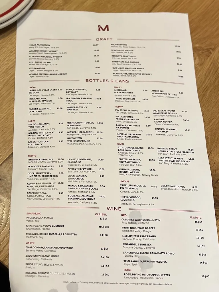 Menu_Moneyline Pizza & Bar_Aria_image_3