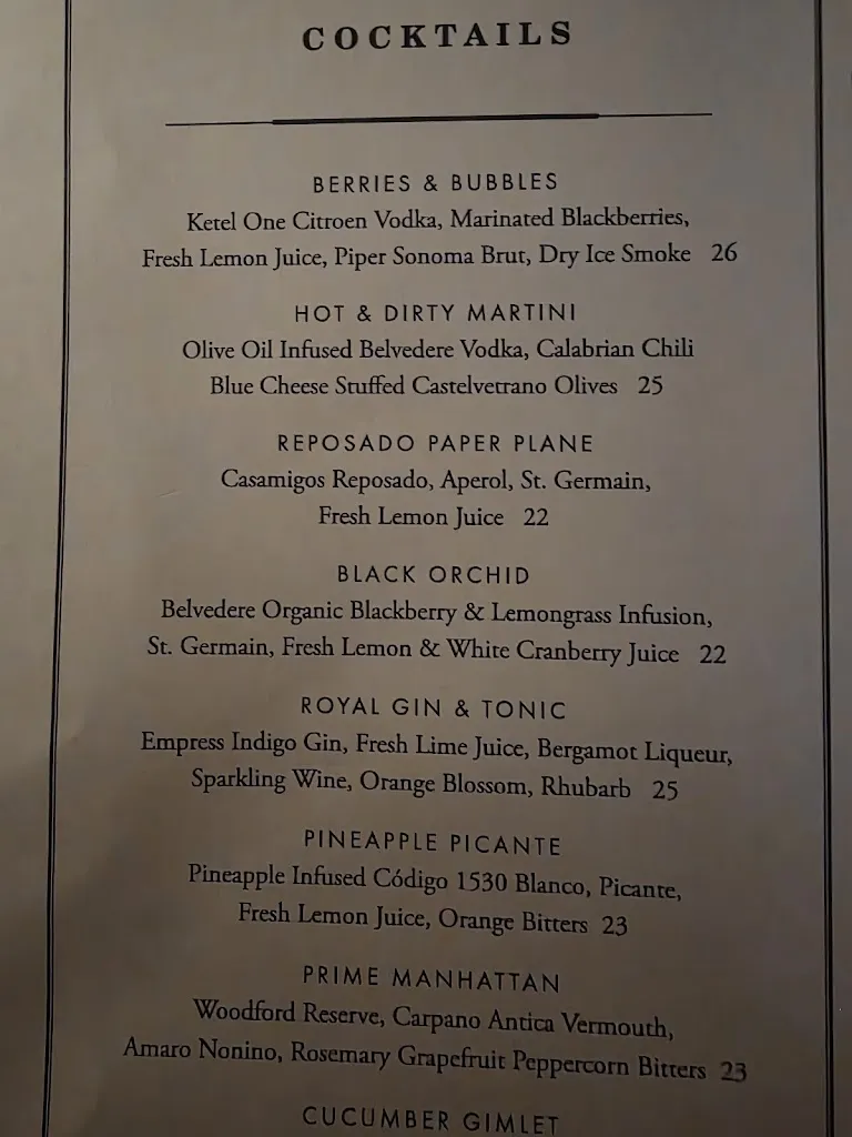 Menu_Ocean Prime Las Vegas_Aria_image_2