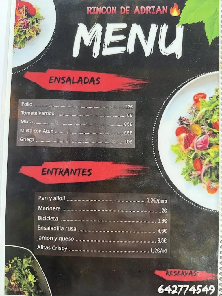 Menu_Rincón de Adrián Cafetería-Bar._Pilar de la Horadada_image_3
