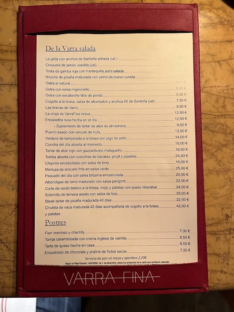 Menu_Restaurante Varra_Bera_image_2