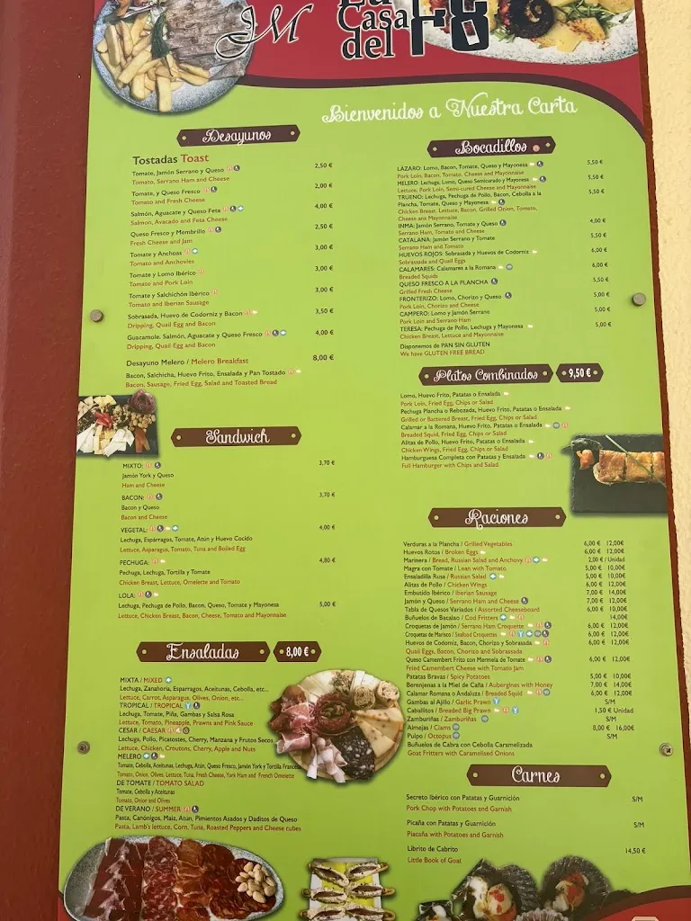 Menu_La Casa del Melero_Pilar de la Horadada_image_1