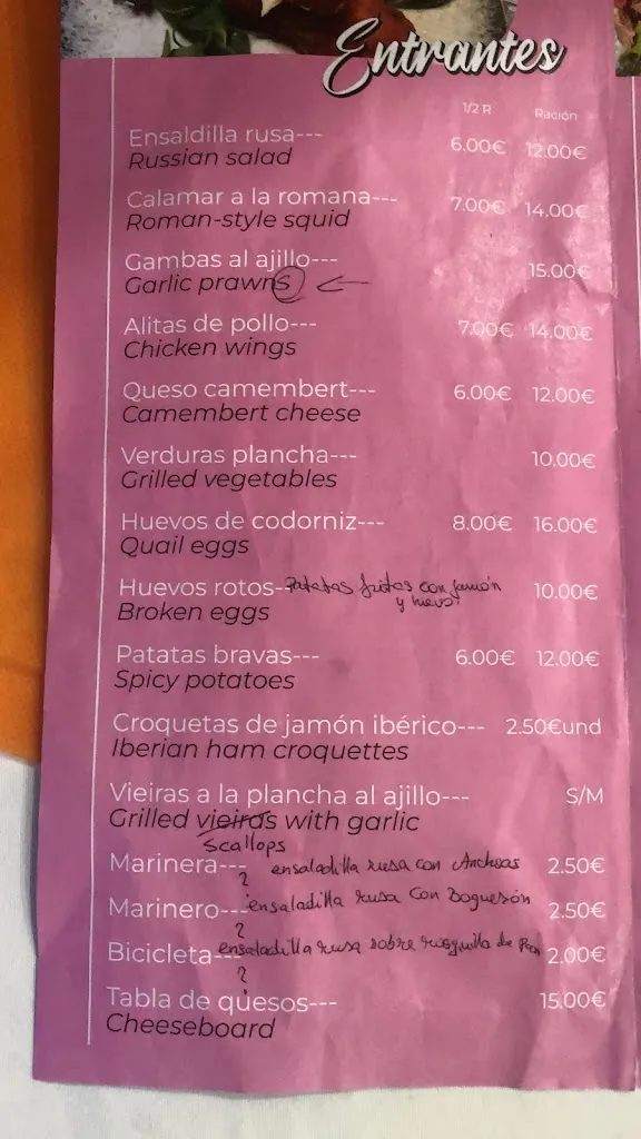 Menu_La Casa del Melero_Pilar de la Horadada_image_4