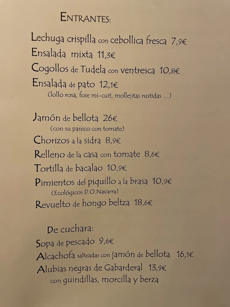 Menu_La Casona Asador Sidrería_Belascoáin_image_4