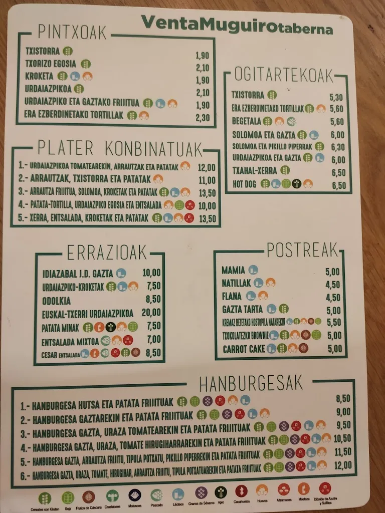 Menu_Mugiroko Benta Jatetxea_Basaburua_image_4