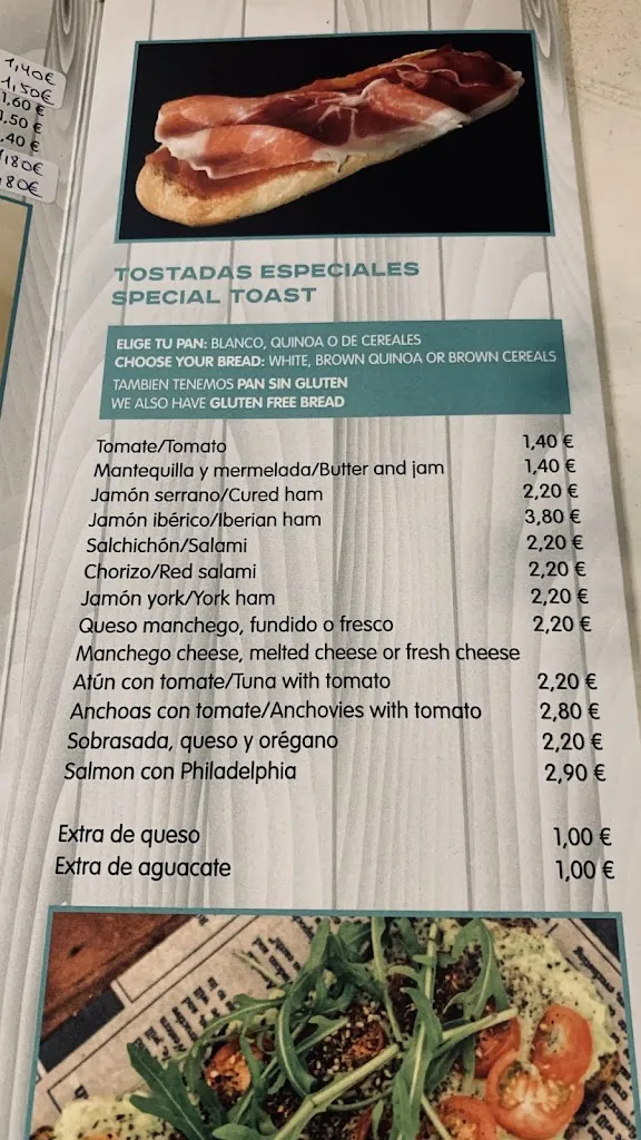 Menu_Vinícore Gastrobar & Shop Vinoteca_Pilar de la Horadada_immagine_2