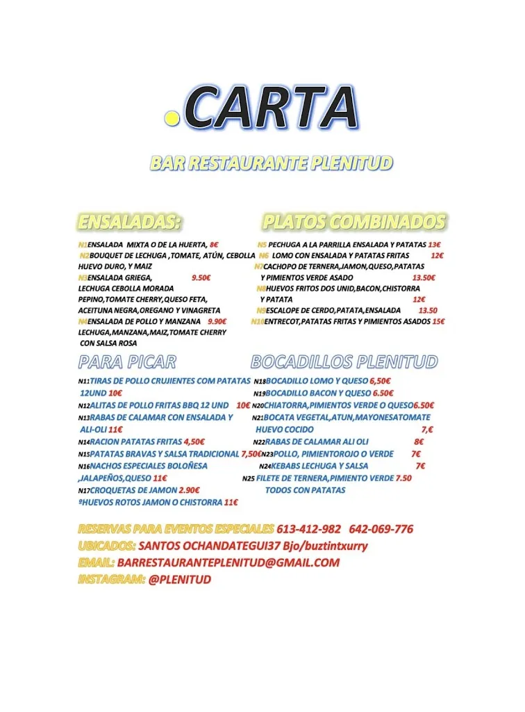 Menu_bar restaurante plenitud_Berriobeiti_image_1