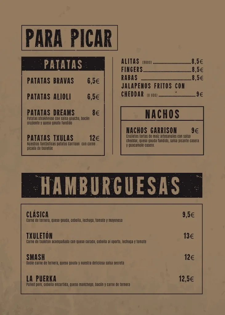 Menu_Cervecería Garrison_Berriozar_image_2