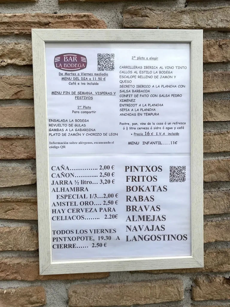 Menu_Bar la Bodega_Berriozar_immagine_3