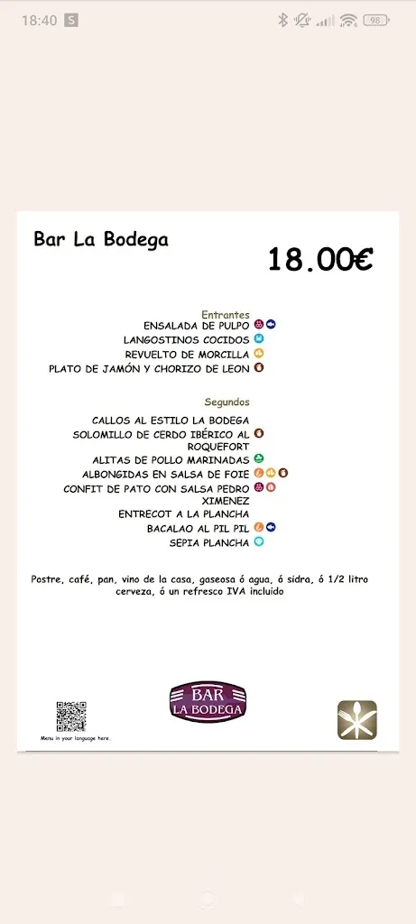 Menu_Bar la Bodega_Berriozar_immagine_4