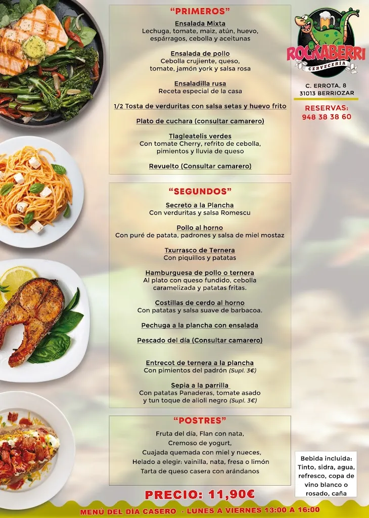 Menu_Bar restaurante Rockaberri_Berriozar_image_3