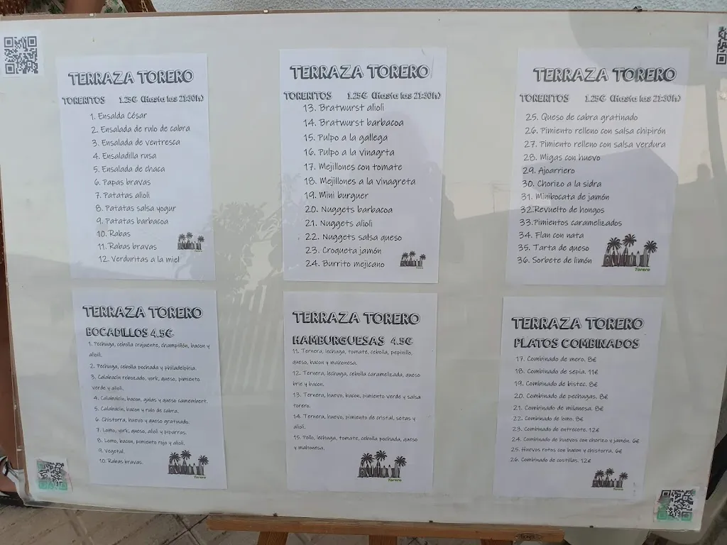 Menu_Restaurante Rincón del torero_Buñuel_image_2
