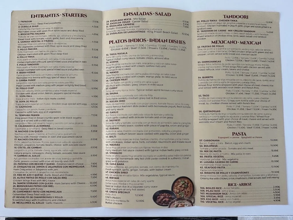 Menu_La plazza_Pilar de la Horadada_image_1