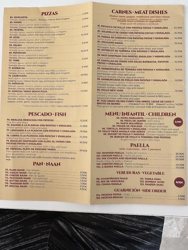 Menu_La plazza_Pilar de la Horadada_image_2