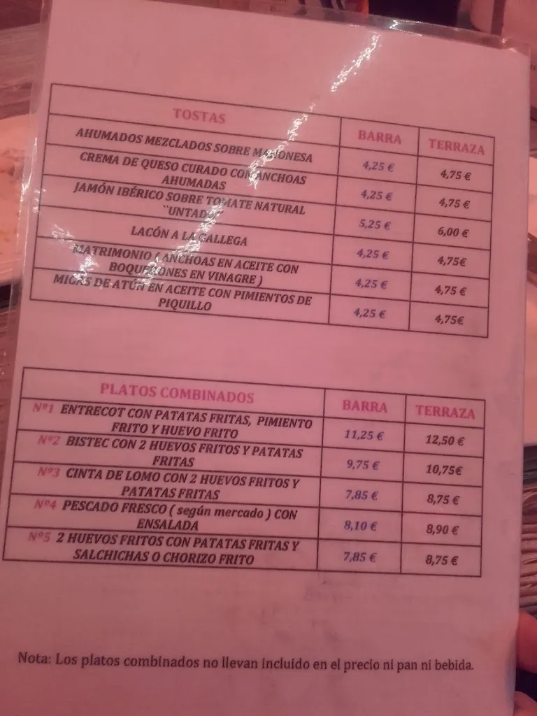 Menu_Cafetería El Paso_Busto El_image_1