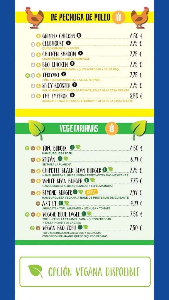 Menu_Blue Eagle Burgers_Pilar de la Horadada_image_3