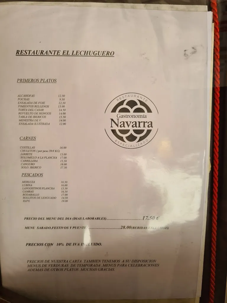 Menu_El Lechuguero_Cascante_image_4