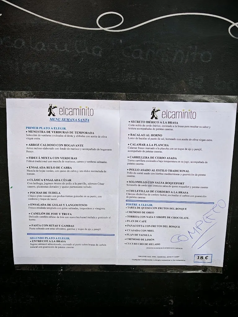 Menu_El Caminito_Cascante_image_2