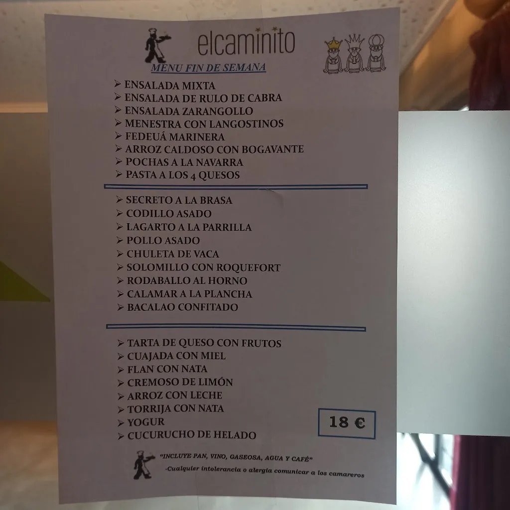 Menu_El Caminito_Cascante_image_4
