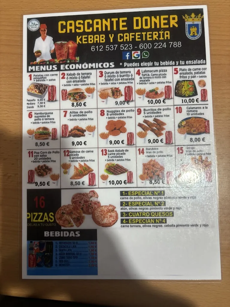 Menu_Cascante doner kebab_Cascante_image_1