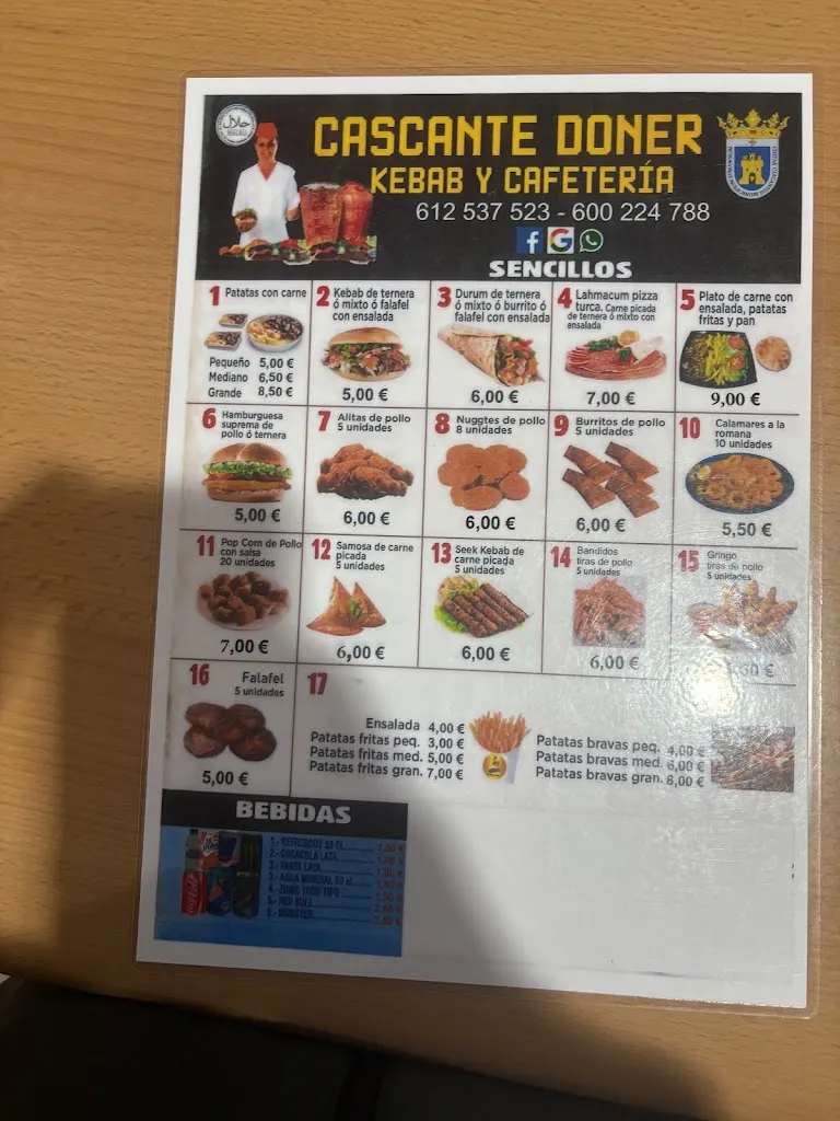 Menu_Cascante doner kebab_Cascante_image_2