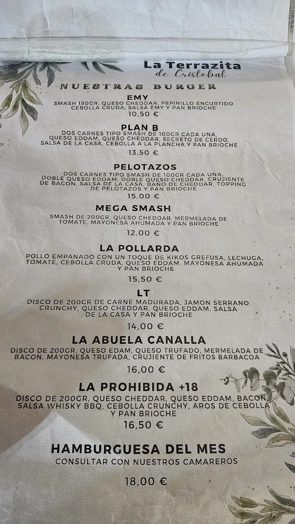 Menu_La Terrazita de Cristóbal_Pilar de la Horadada_image_4