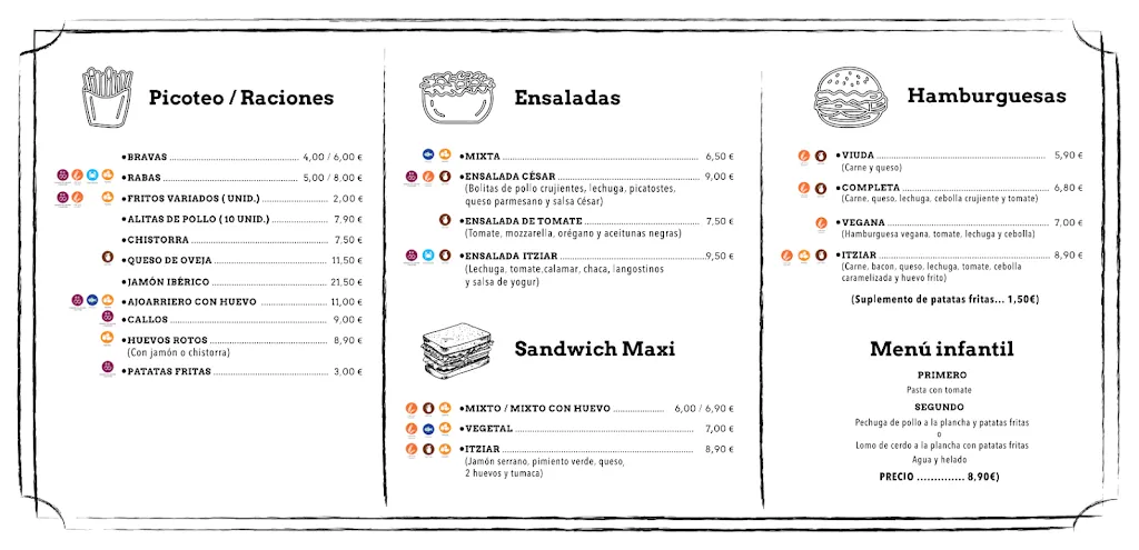 Menu_Bar Asador Itziar_Cendea de Olza/Oltza Zendea_image_2