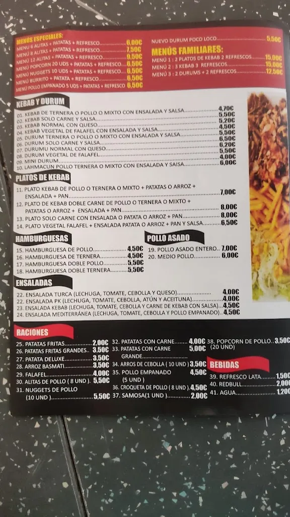 Menu_Navarra Doner Kebab & Pizza Burlada_Burlata_image_3