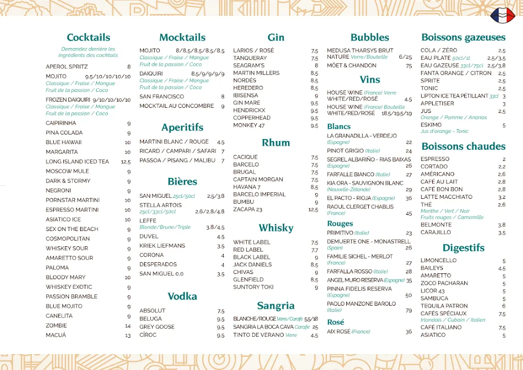 Menu_La Boca Belga_Pilar de la Horadada_image_1