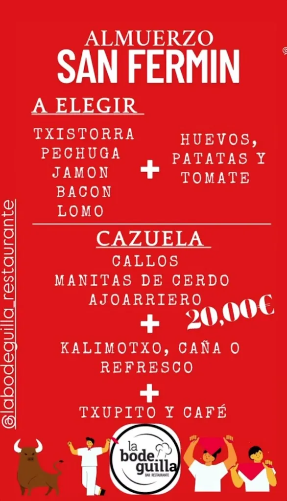 Menu_La Bodeguilla. @labodeguilla_restaurante_Barañáin_image_4