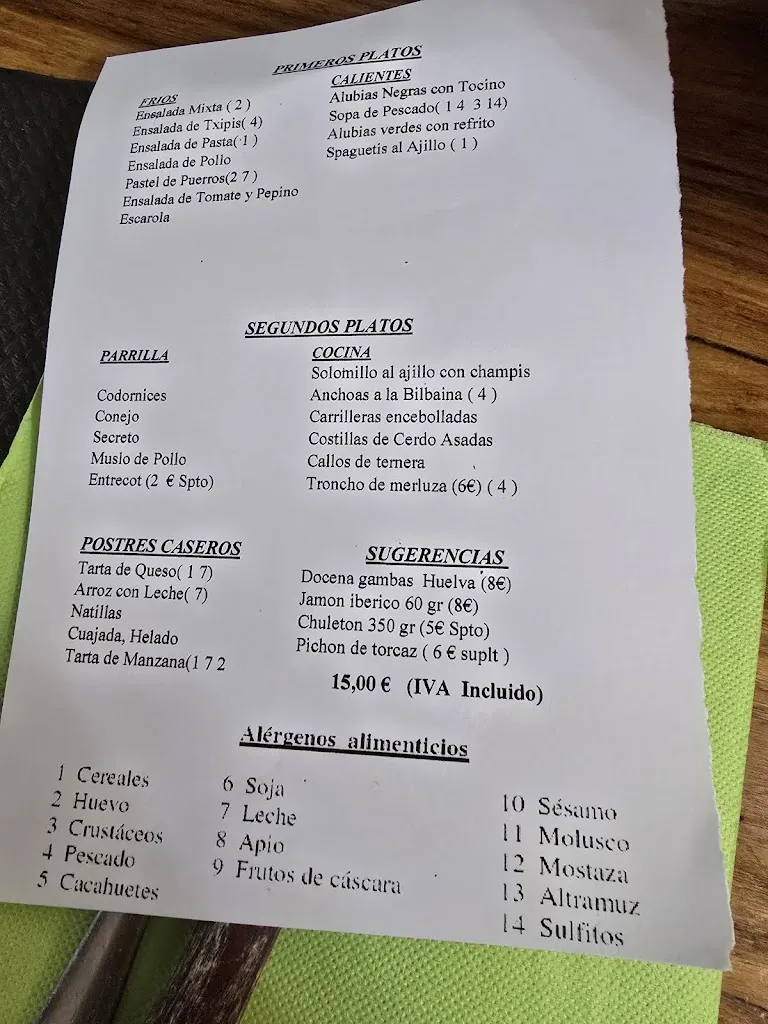Menu_Sidrería Saralegui_Barañáin_image_1