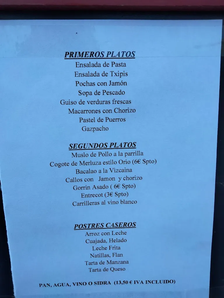 Menu_Sidrería Saralegui_Barañáin_image_3
