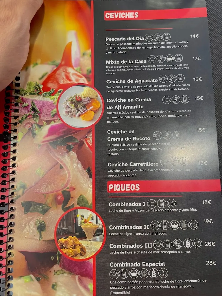 Menu_Restaurante D´lima Gastronomía Peruana_Barañáin_image_1