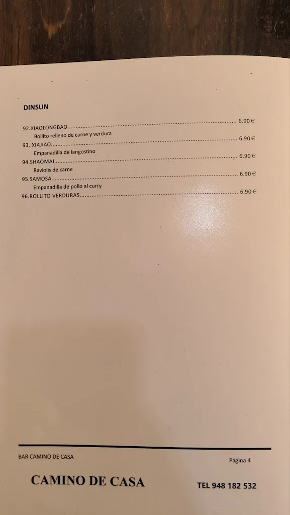 Menu_Camino de Casa_Barañáin_image_3