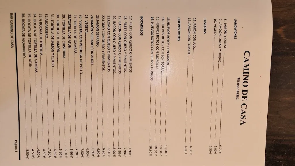 Menu_Camino de Casa_Barañáin_image_4